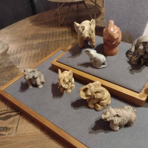 Carved Elephant Collection - Picture 6 of 14